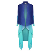 ALQUEMA |  COLLARE COAT & DRESS -SCUBA BLUES